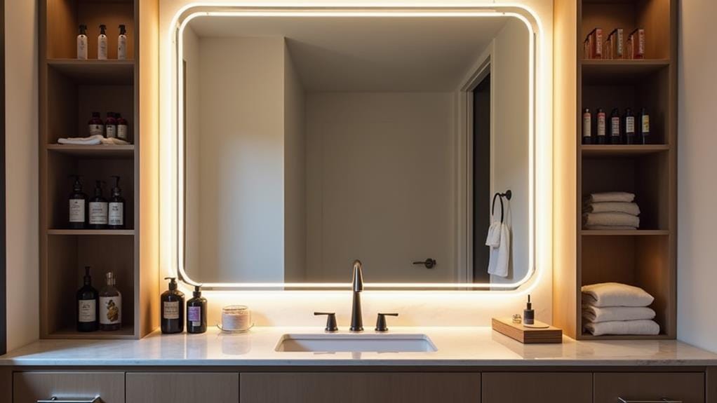 bathroom vanity mirror selection factors