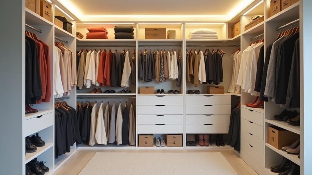 bedroom closet organization factors