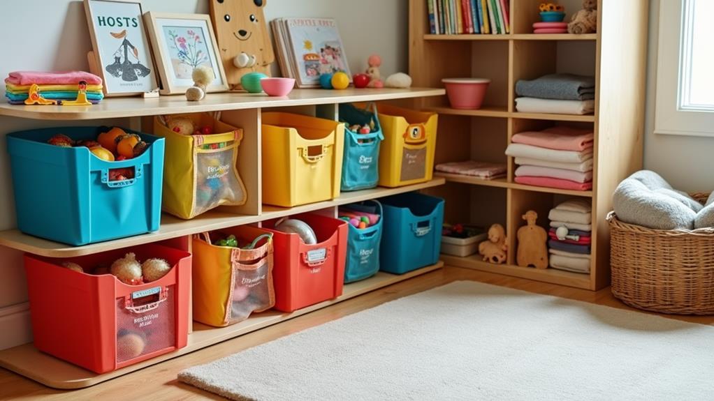 budget toy room organization