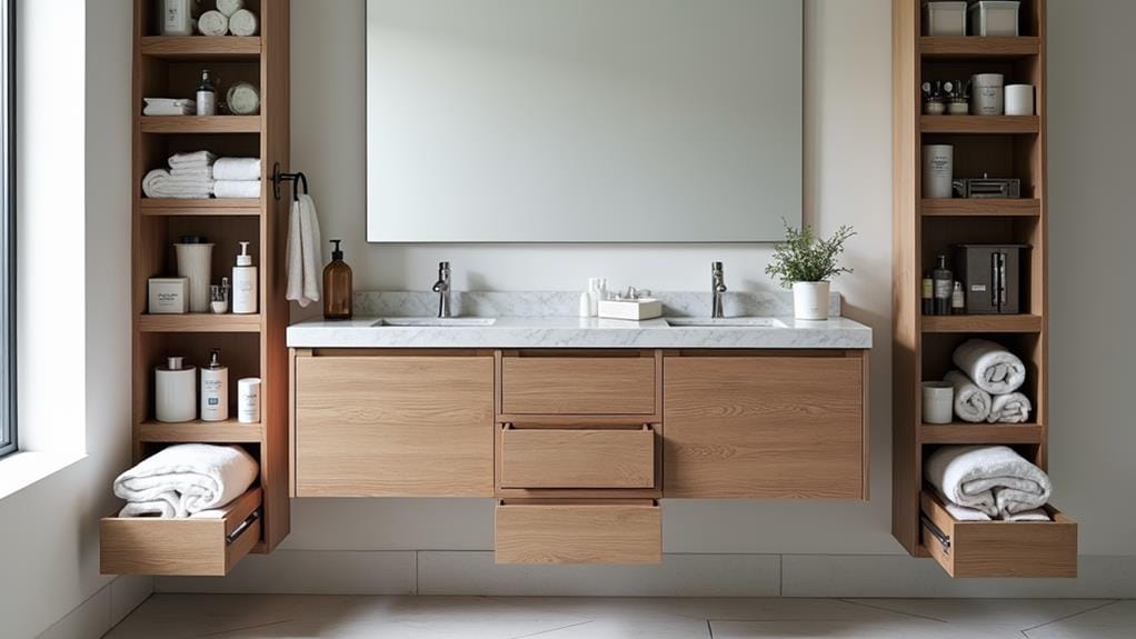 choosing bathroom storage vanity factors