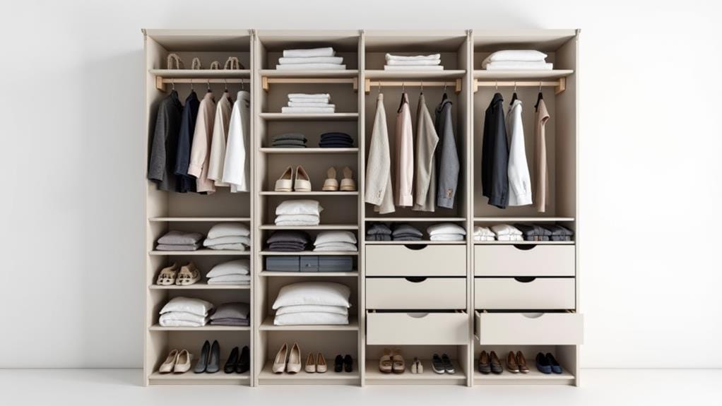 choosing closet organizer factors