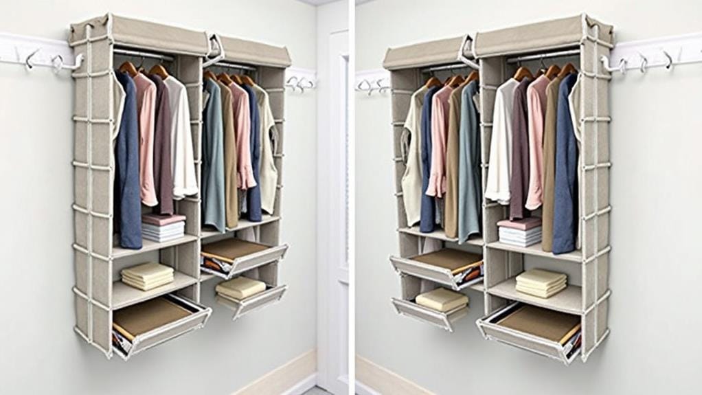 choosing double hanging organizer factors