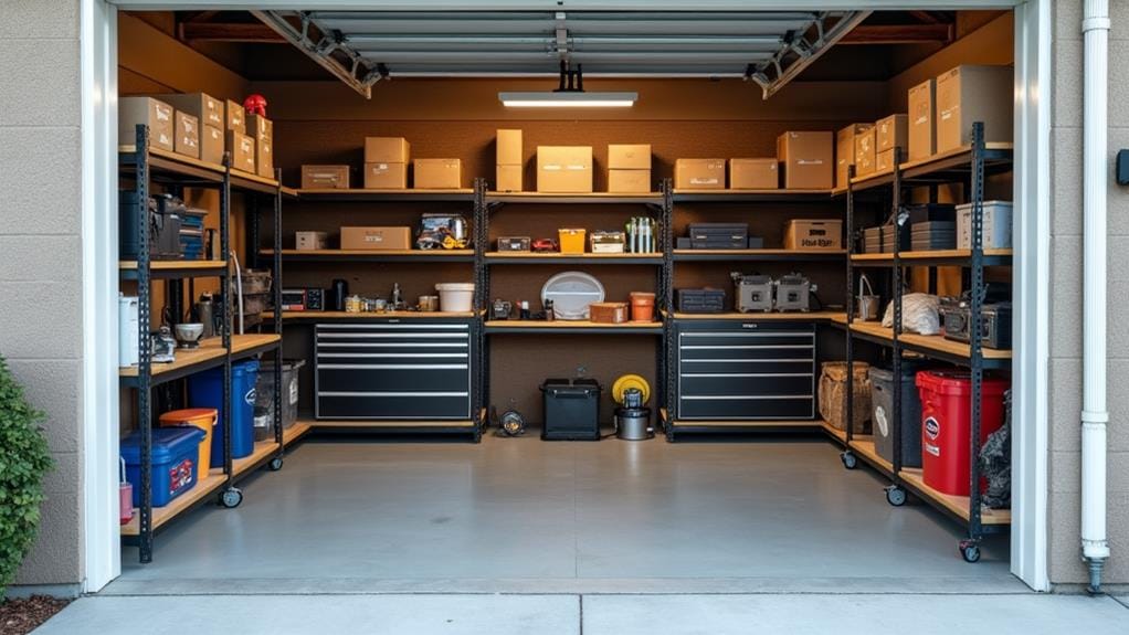 choosing garage storage shelves