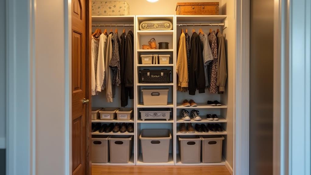 choosing hall closet organizer factors