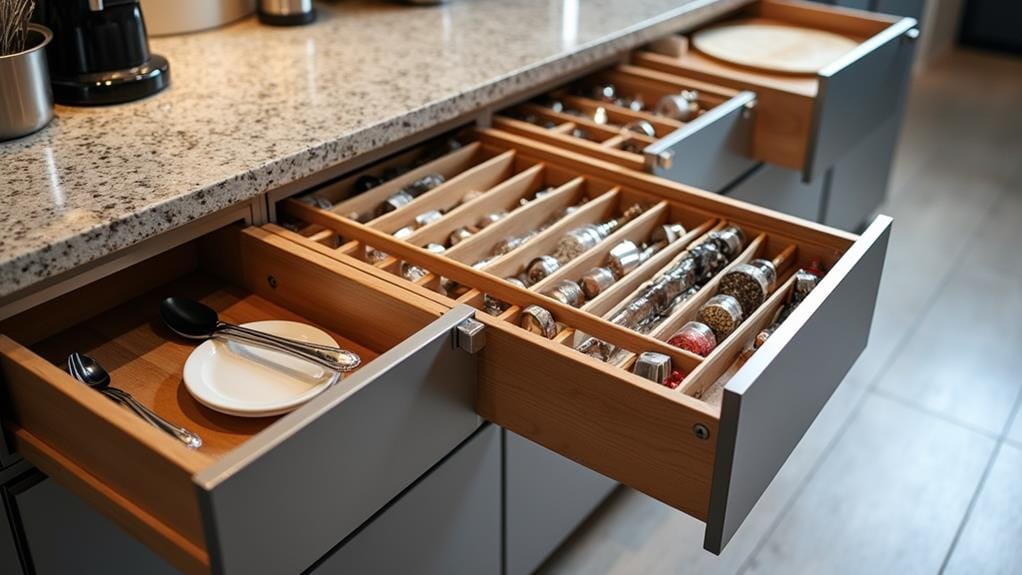 choosing kitchen counter storage