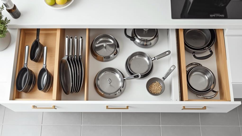 choosing kitchen pan organizer factors