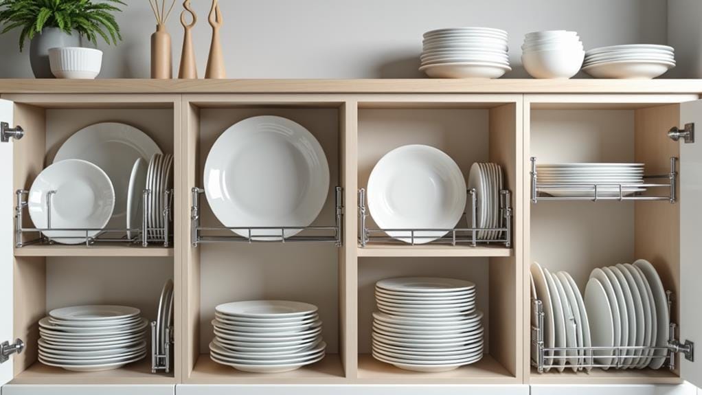 choosing kitchen plate organizer