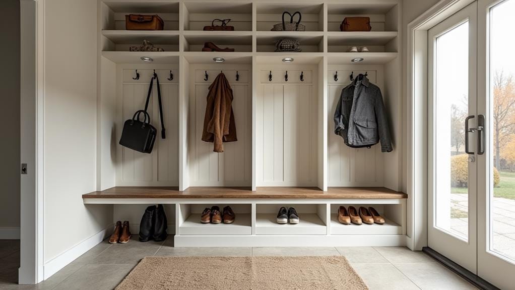 choosing mud room bench storage