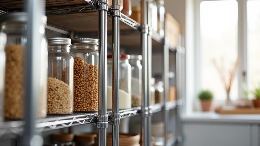 choosing pantry storage racks