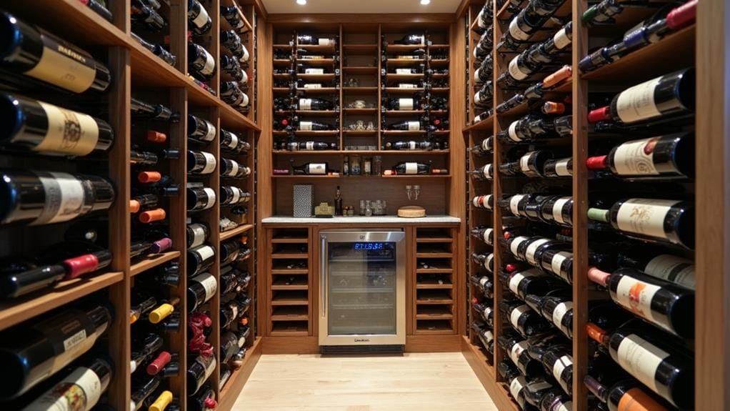 choosing pantry wine storage