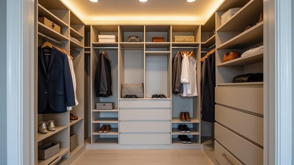 choosing small closet organizer