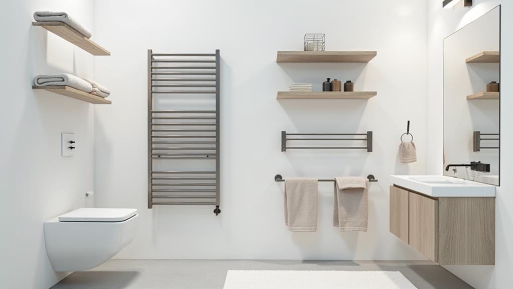 choosing wall mounted towel storage