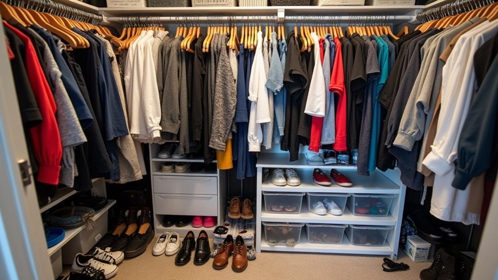 closet organizing service pricing