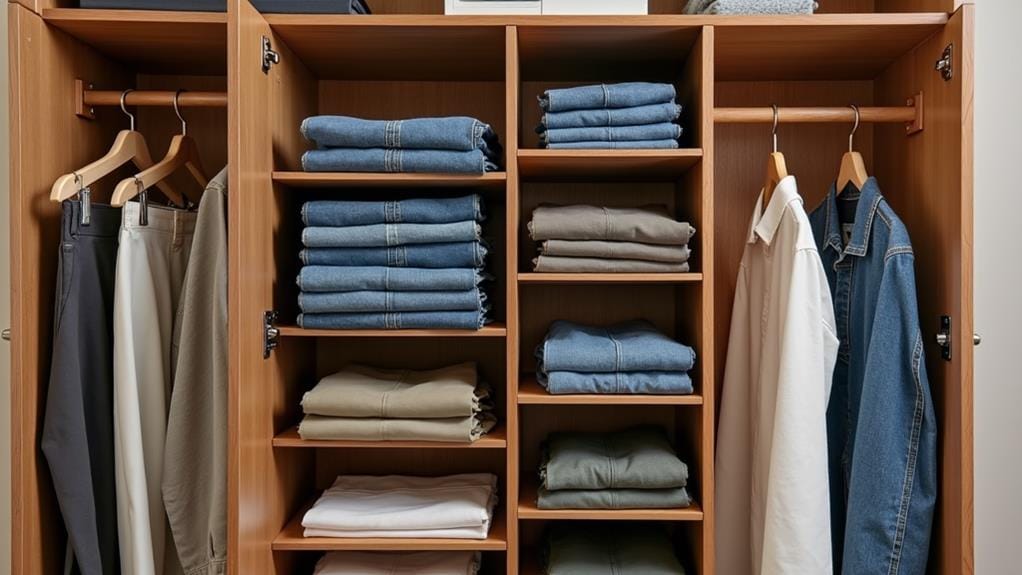 closet pants organizer considerations