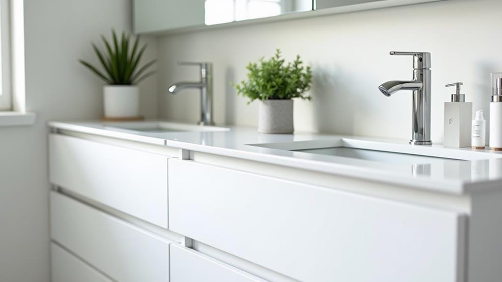 clutter free bathroom storage solutions