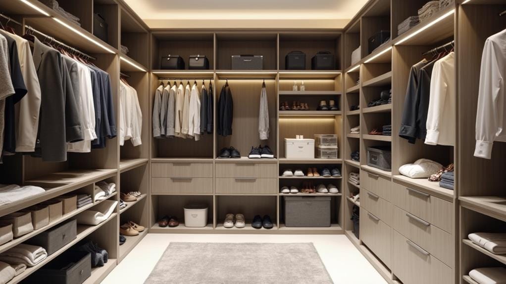 clutter free closet storage solutions