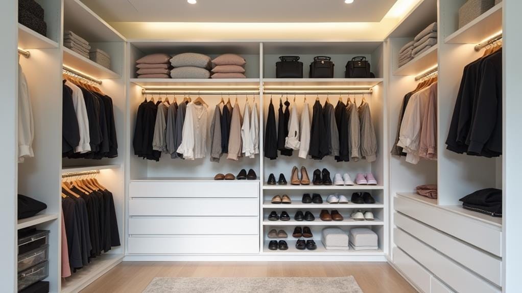 clutter free closet storage solutions