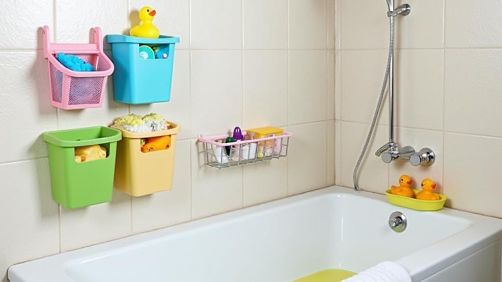 clutter free tub time solutions