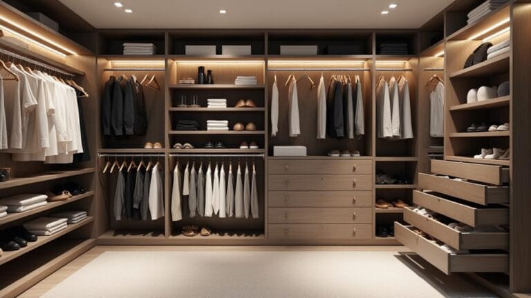 clutter free wardrobe organizers