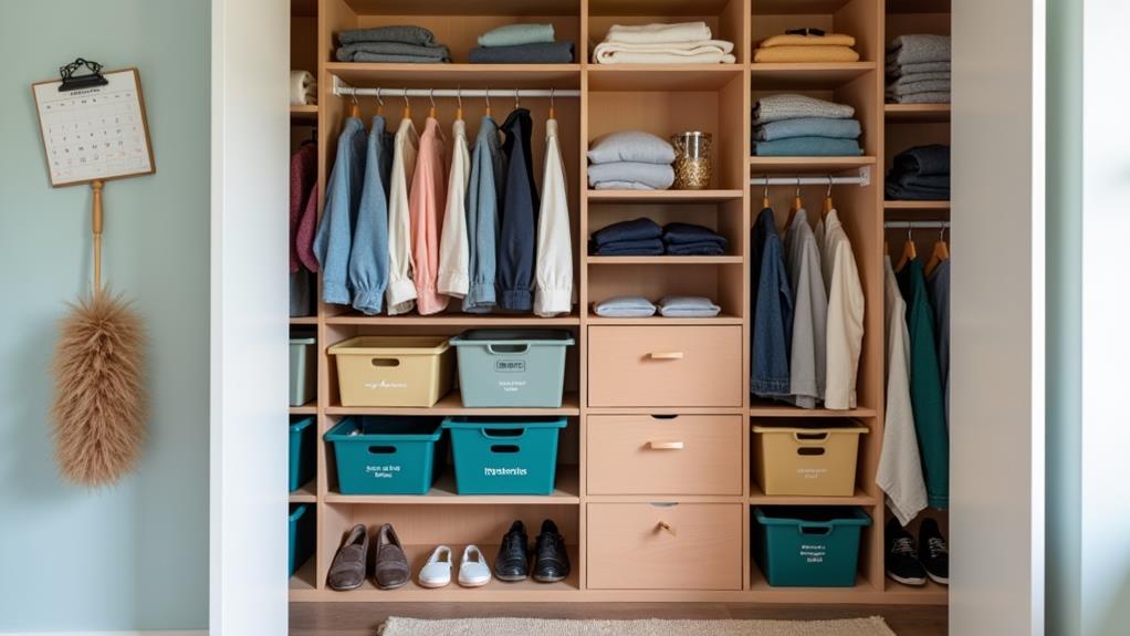 consistent organization system maintenance