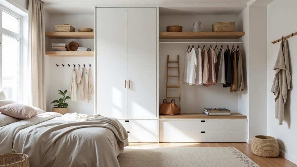 creative bedroom organization tips