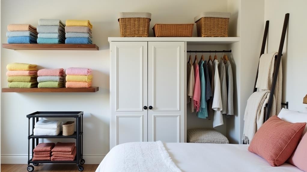 creative linen storage solutions