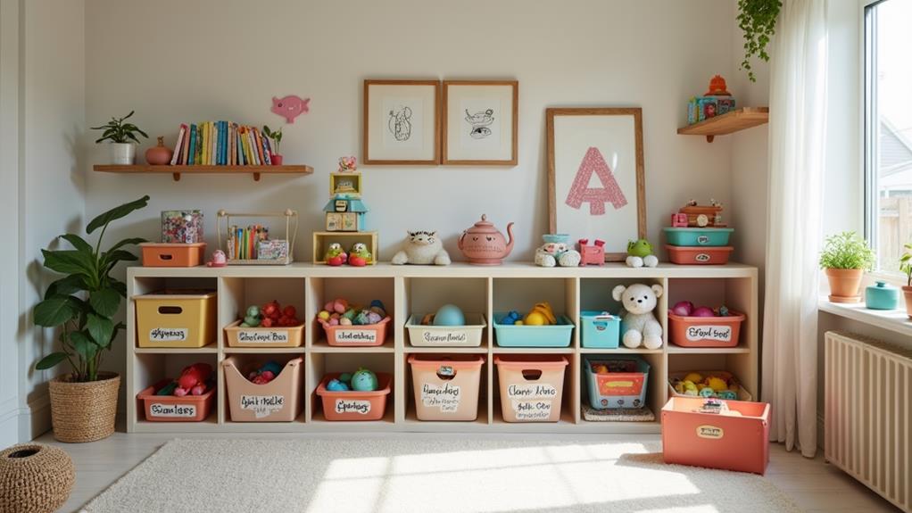 declutter toys for tidiness