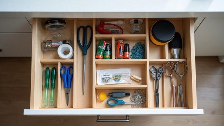 declutter your kitchen drawer