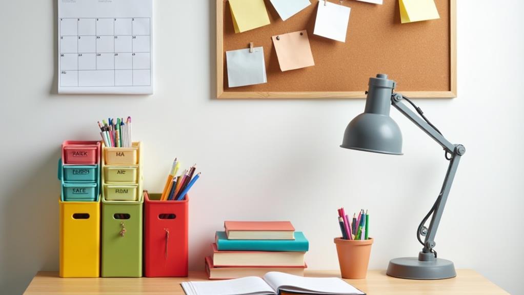 effective homework space organization