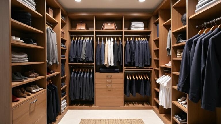 efficient small closet organizers