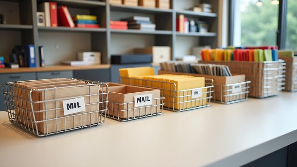 establish specific storage locations