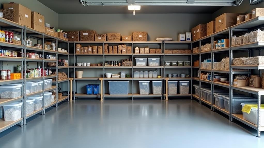 garage food storage considerations