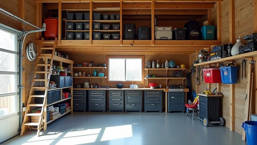 garage loft storage considerations