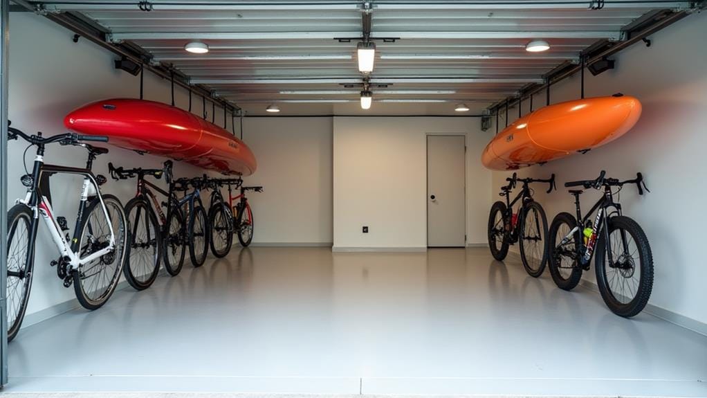 garage storage pulley system considerations