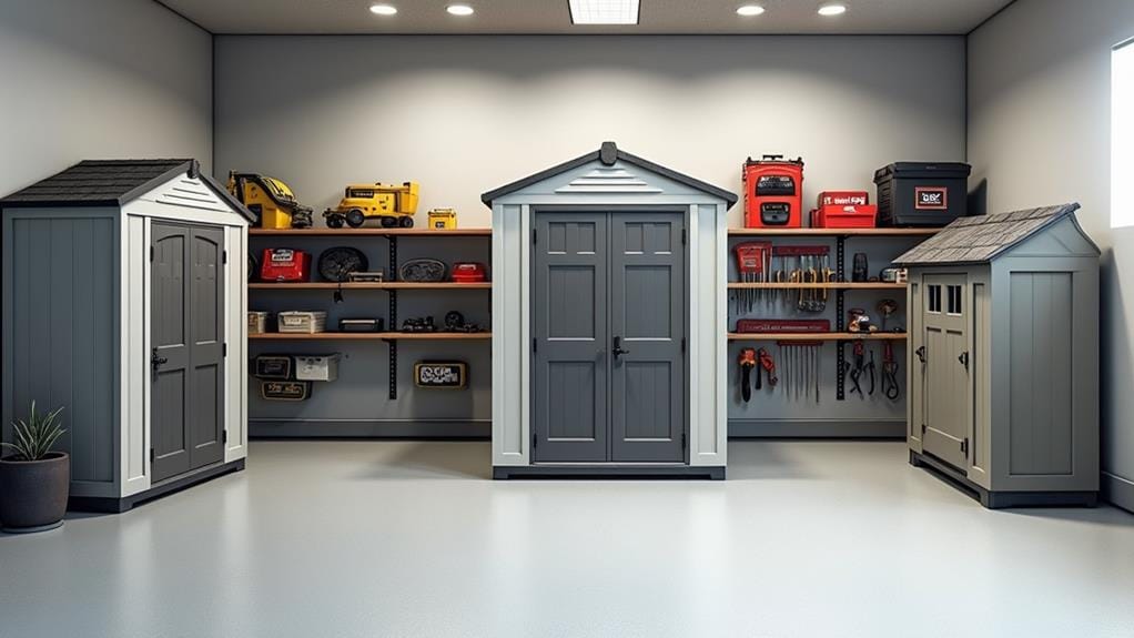 garage storage shed selection criteria