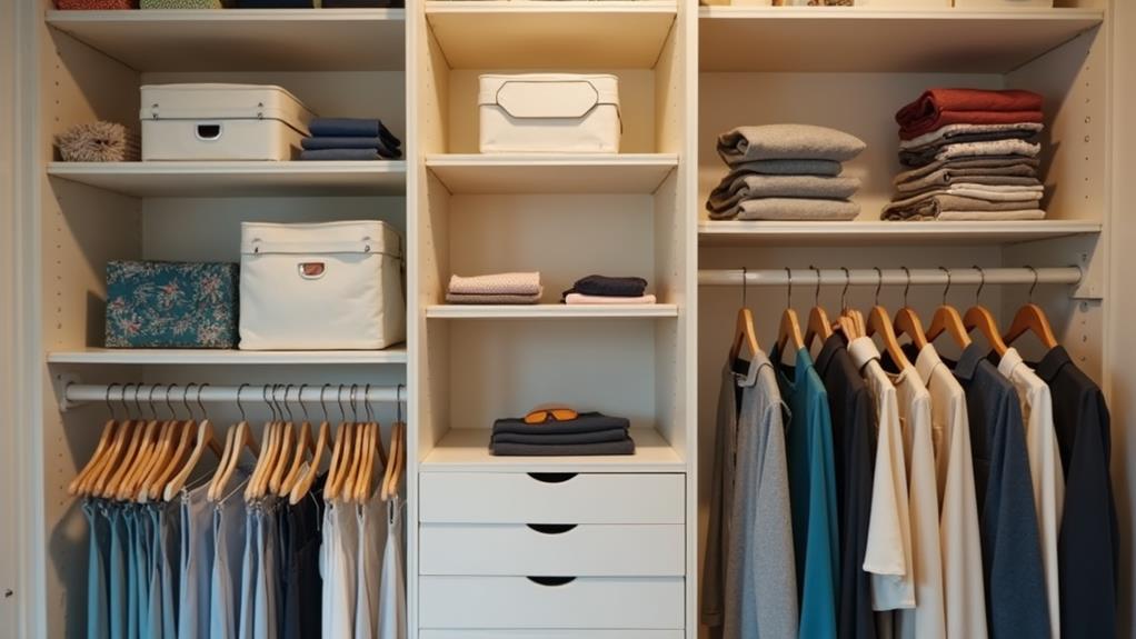 innovative closet hanger organization