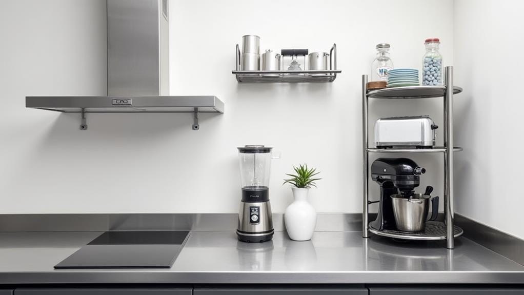 kitchen appliance storage considerations