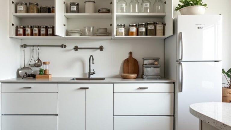 kitchen cleaning and organization tips