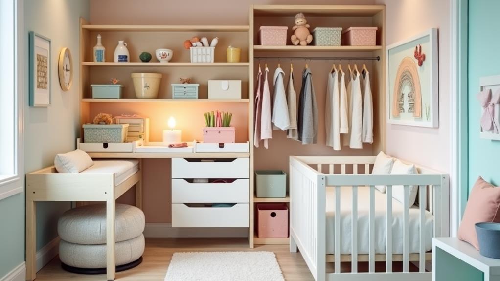 maximize baby storage solutions