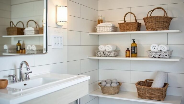 maximize bathroom storage style