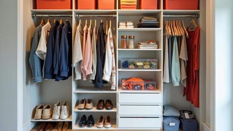 maximize dorm closet space