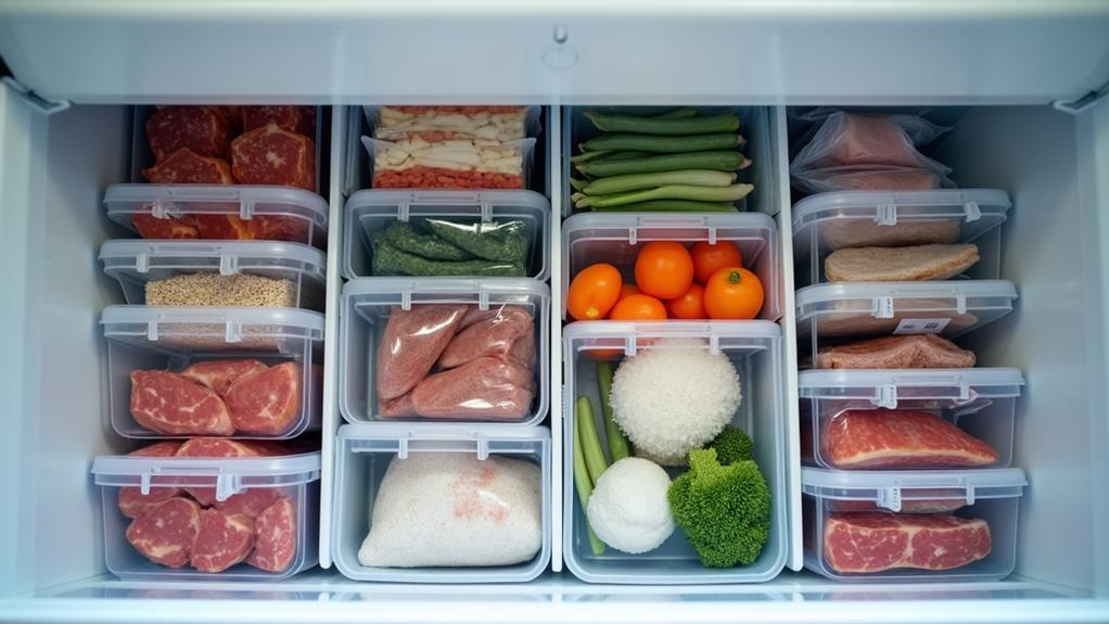 maximize freezer organization efficiently