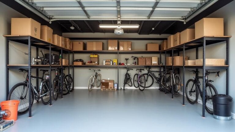 maximize garage loft storage