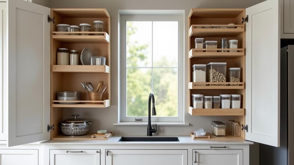 maximize kitchen cabinet organization