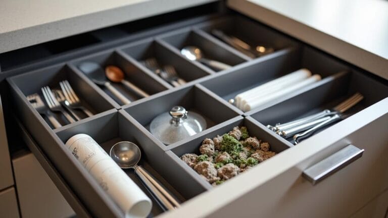 maximize kitchen drawer space