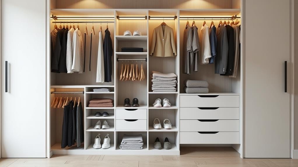 maximize storage with organizers