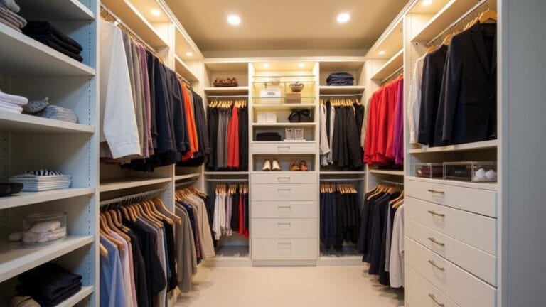 maximize wardrobe space organizers