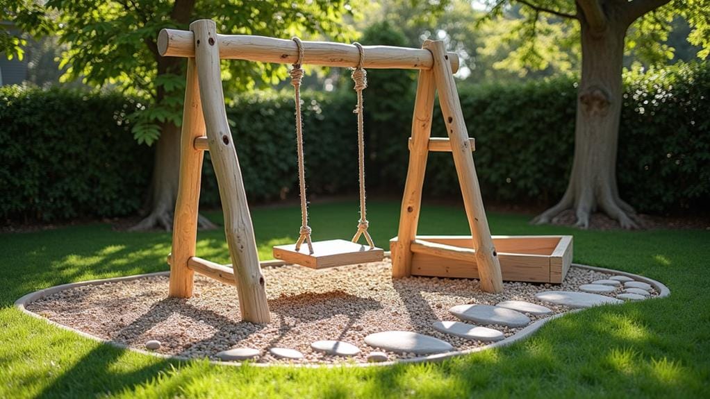 minimalist outdoor play spaces