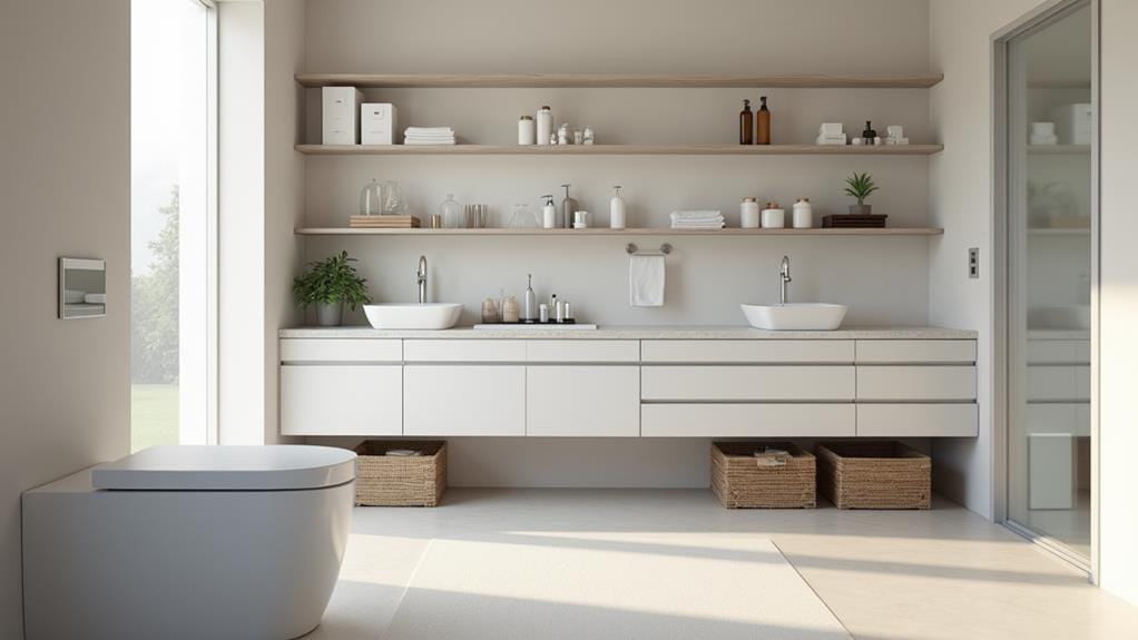 optimal bathroom storage solutions