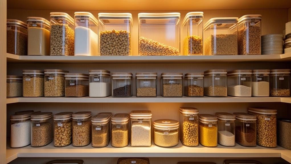 optimal pantry food storage